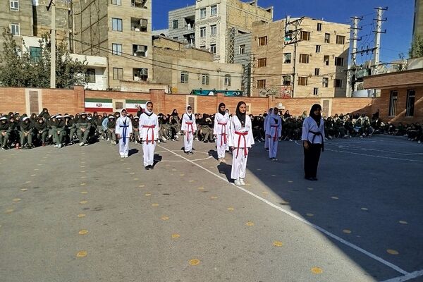 شور و نشاط ورزشی در تمام مدارس شهرستان قدس