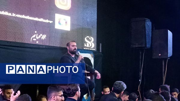 مراسم شب عاشورا در هیئت محبان ابوالفضل نیشابور 