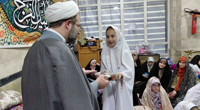 روایت دانش‌آموز خبرنگار پانا از روز دوم اعتکاف 