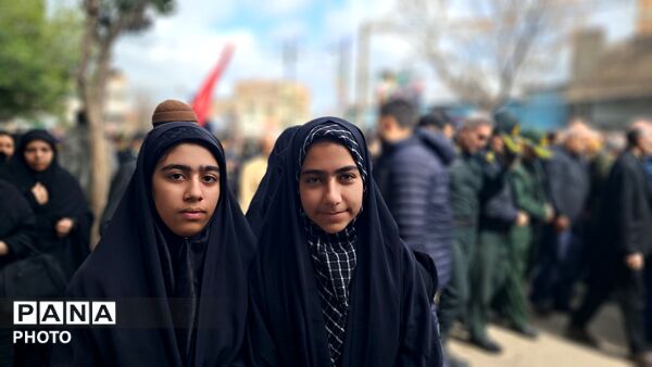 عرض ارادت مردم گالیکش به شهدای جنگ رمضان