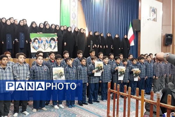 میثاق نسل سلیمانی‌ها در حرم مطهر امامزاده جعفر بن موسی الکاظم (ع) پیشوا