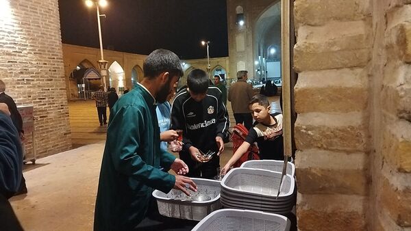 چایخانه حضرت زهرا (س) در مسجد جامع نیشابور 