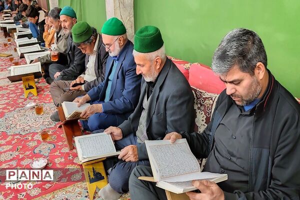 قرائت قرآن در شب بیست سوم ماه مبارک رمضان مسجد جامع شهر بار 