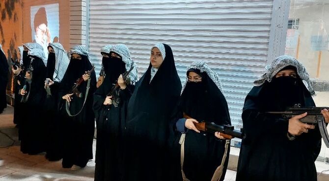 دختران جانفدا تا پای جان برای ایران عزیز 
