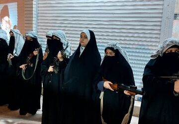 دختران جانفدا تا پای جان برای ایران عزیز 