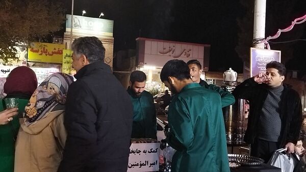 گذری بر چایخانه امیر المومنین در نیشابور 