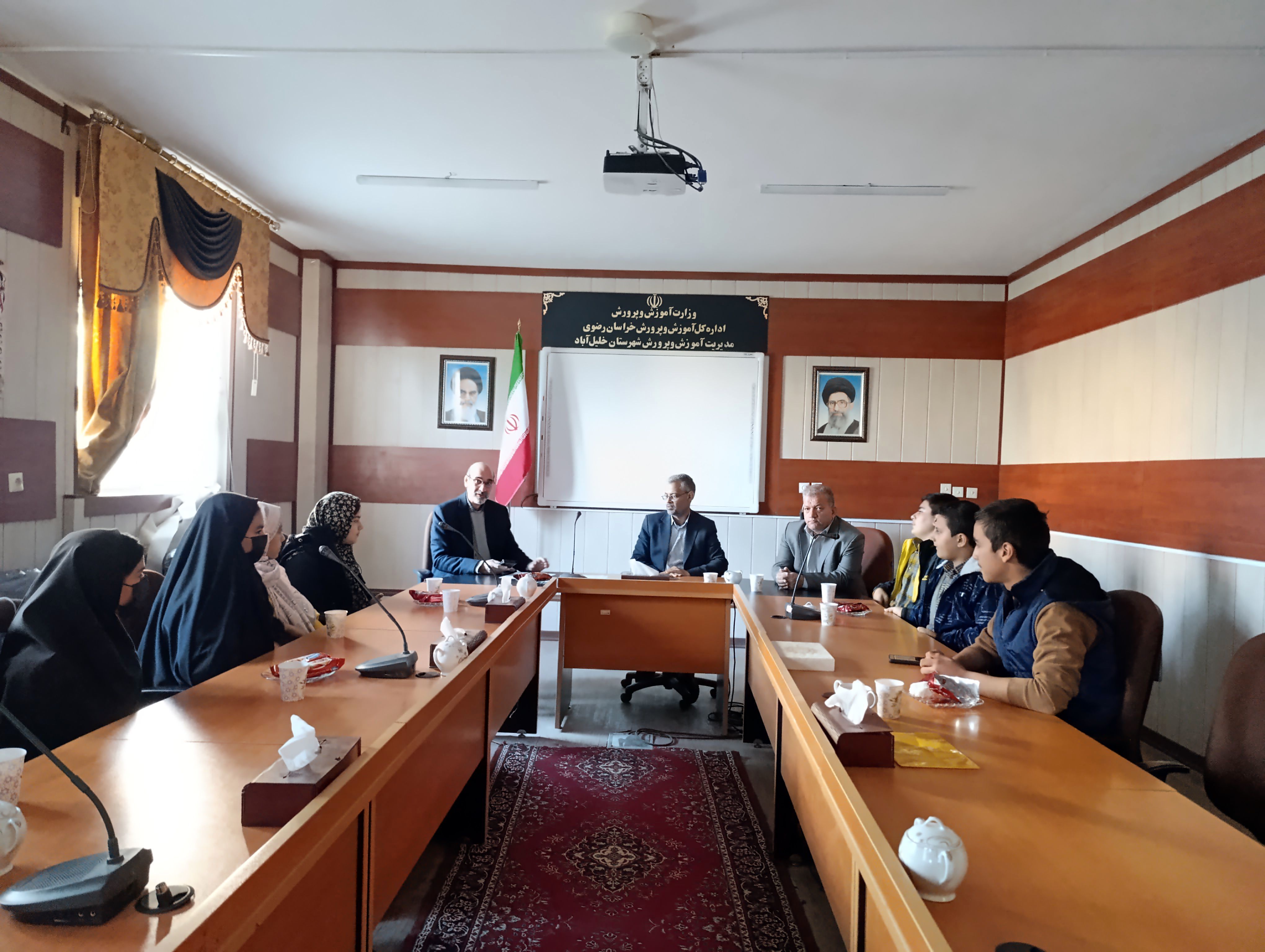 تقدیر از سرگروه‌های خبرنگاران پانا خلیل آباد