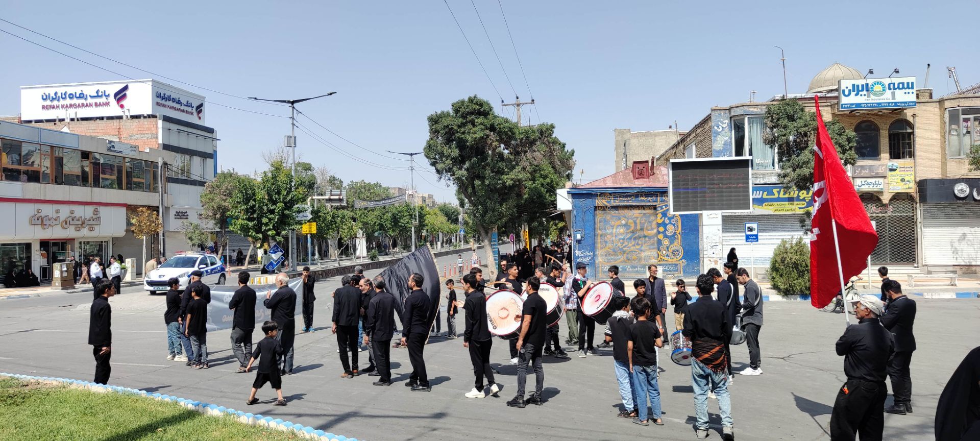برگزاری مراسم عزاداری اربعین حسینی  در شیروان