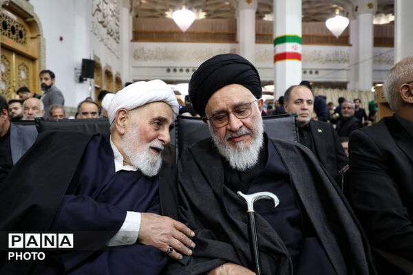 مراسم چهلمین روز شهادت «علی لاریجانی» در قم