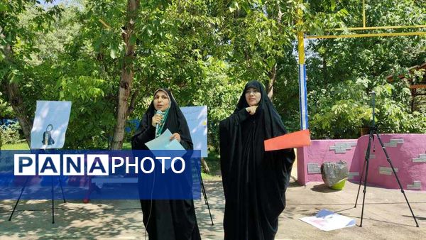 اردوی مادر دختری دانش‌آموزان ناحیه یک مشهد به‌مناسبت روز خانواده