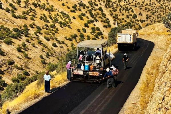 آسفالت و ایمن‌سازی راه‌های شهرستان جوانرود