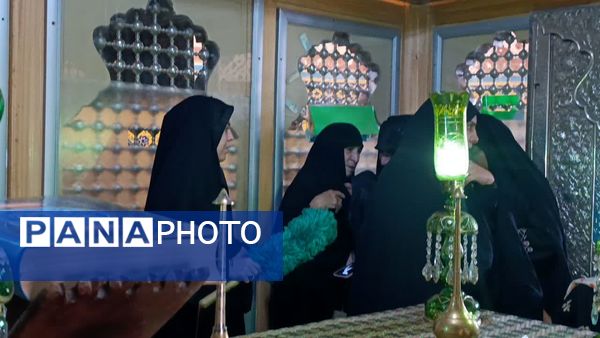 مراسم غبار روبی و زیارت ضریح مطهر سلطانعلی ابن امام محمد باقر (ع) در کربلای ایران 