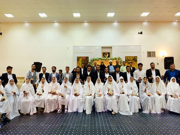  مراسم ازدواج آسان در شهرستان مه ولات 