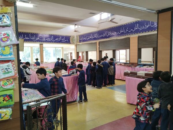 نمایشگاه کتاب کانون مهدیه همدان
