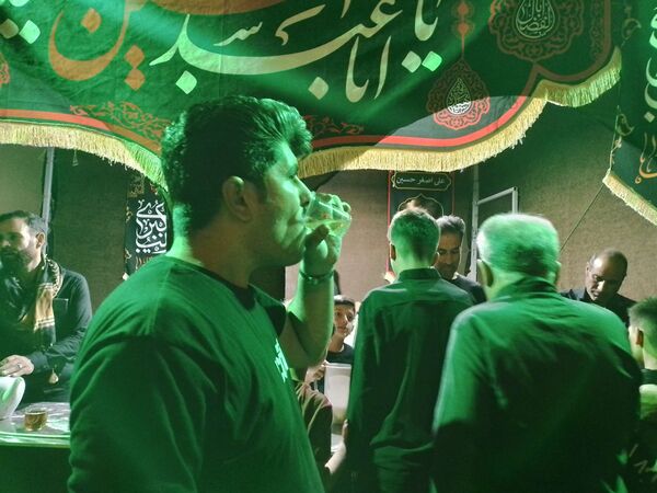 برپایی موکب به همت خادمان مردمی در خلیل آباد