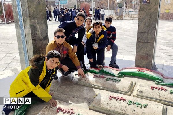 اردوی یک روزه دانش آموزان دبستان قلنبر در فرهنگسرای ولا شهرری 