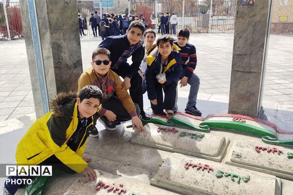 اردوی یک روزه دانش آموزان دبستان قلنبر در فرهنگسرای ولا شهرری 