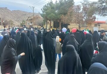 حضور پرشور مردم نیر در ۲۲ بهمن؛ نمایش وحدت و ایستادگی در برابر تهدیدها