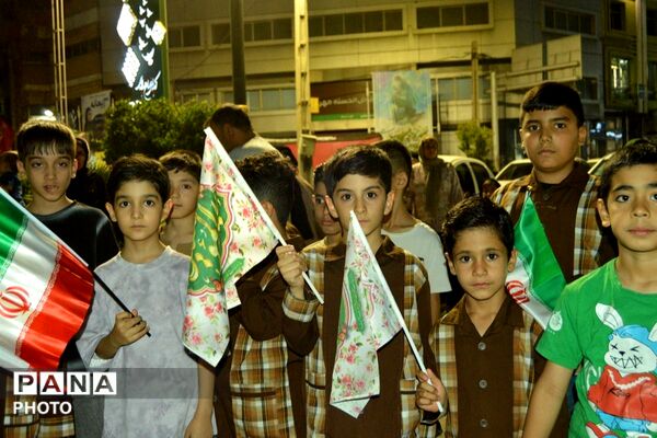 حضور فعال دانش‌آموزان دبستان شهید فهمیده در موکب شهدای دانش‌آموز ورامین