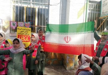 روایت پانا از آئین زنگ انقلاب در دبستان شهید بستانی