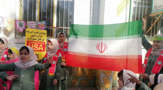 روایت پانا از آئین زنگ انقلاب در دبستان شهید بستانی