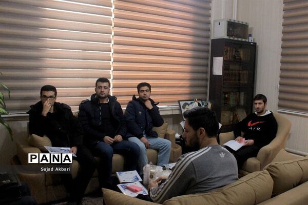 بازدید دانشجو معلمان دانشگاه فرهنگیان آذربایجان شرقی از سازمان دانش آموزی استان