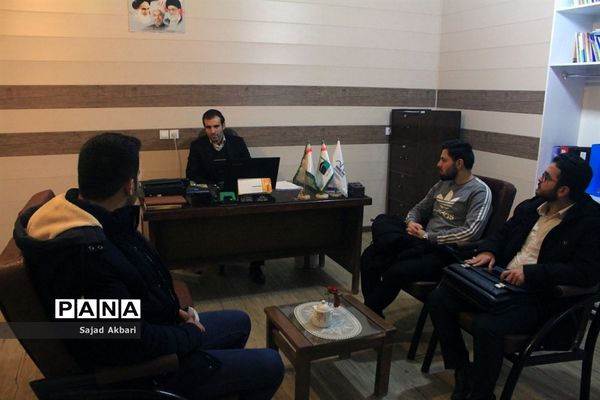 بازدید دانشجو معلمان دانشگاه فرهنگیان آذربایجان شرقی از سازمان دانش آموزی استان