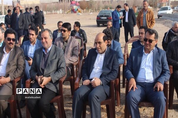 آغاز احداث مدرسه 12 کلاسه خیرساز درفهرج یزد
