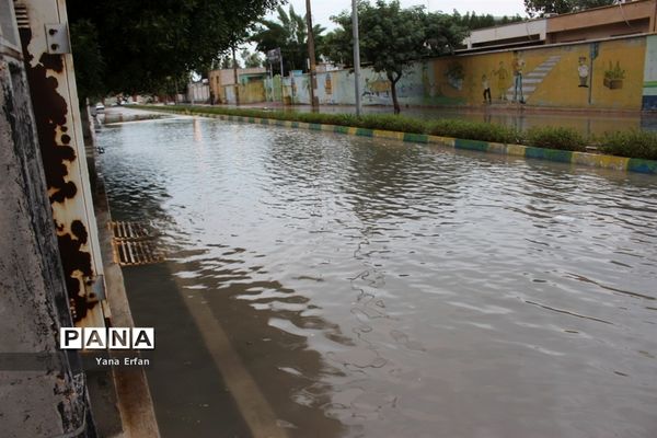 بارندگی امروز در بوشهر