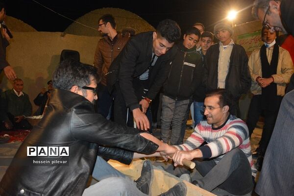 مراسم جشن شب یلدا در کوشه سفلی شهرستان خوسف