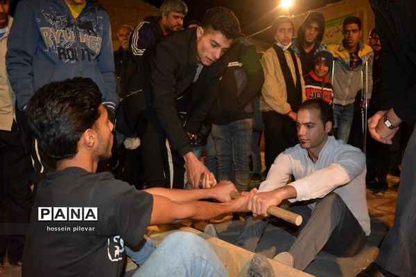 مراسم جشن شب یلدا در کوشه سفلی شهرستان خوسف