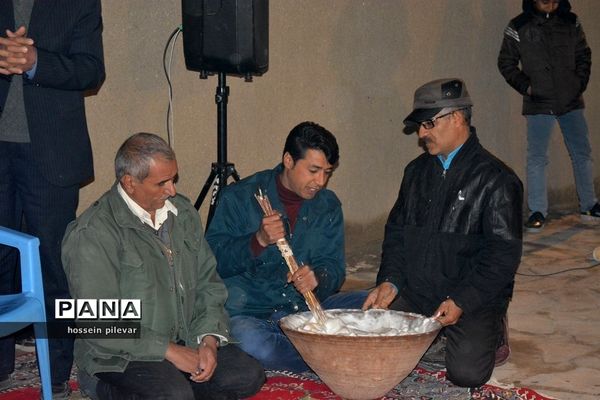 مراسم جشن شب یلدا در کوشه سفلی شهرستان خوسف