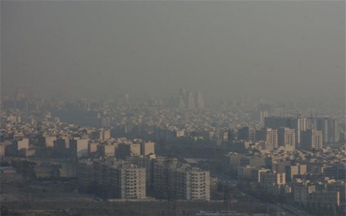 وضعیت آلودگی هوا در شهرهای بزرگ ایران+اینفوگرافیک