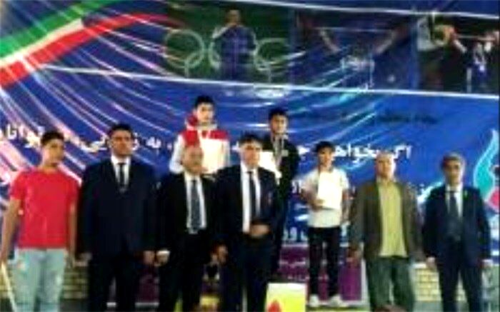 نائب قهرمانی ورزشکاران وزنه برداری پاکدشت