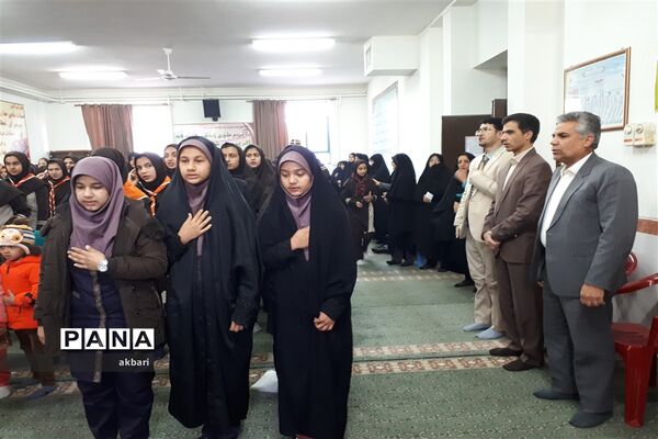 تجلیل از حافظان قران مدارس ابرکوه
