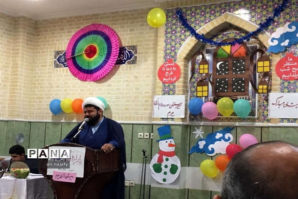 برگزاری آیین شب یلدا در دبیرستان پسرانه رازی بِیرَم