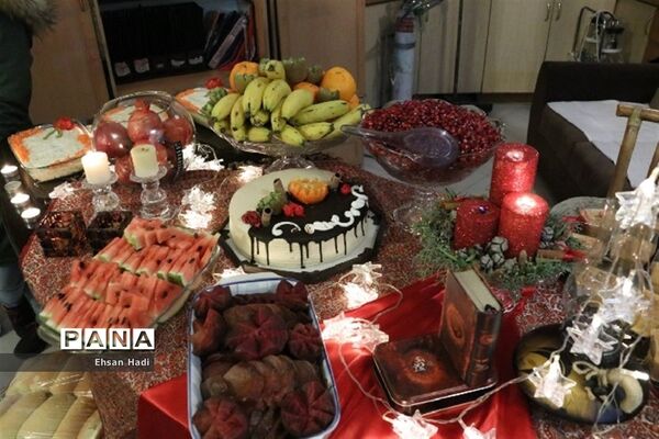 دیدار از سالمندان در یلدای مهربانی