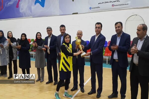 دشتستان قهرمان مسابقات بسکتبال دانش‌آموزی استان بوشهر
