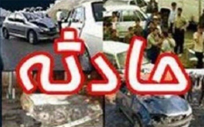 مصدوم شدن ۵ نفر به دلیل واژگونی سرویس مدرسه