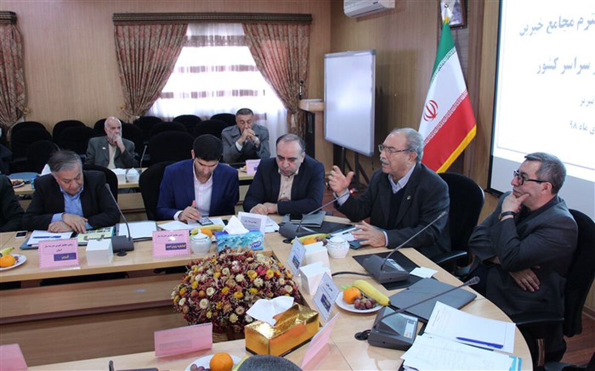 برگزاری نشست روسای مجامع خیرین مدرسه ساز سراسر کشور در تبریز