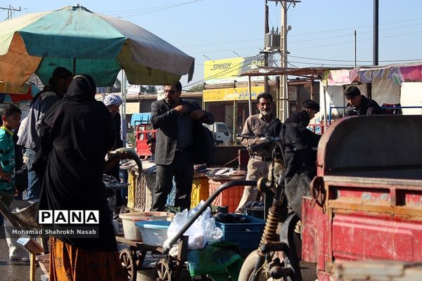 شهرستان کارون پس از باران