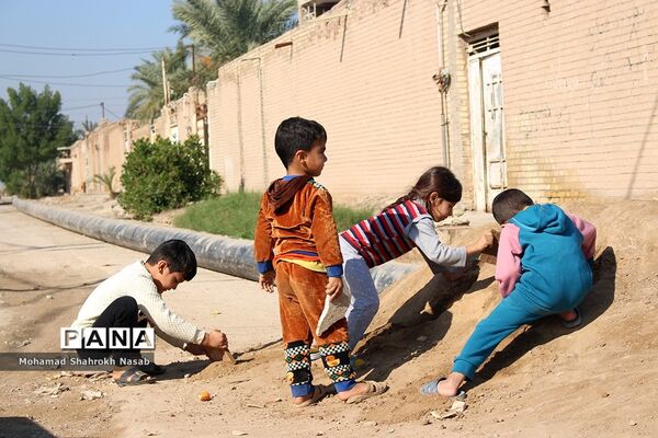شهرستان کارون پس از باران