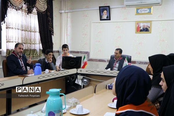 جلسه مجمع مربیان سازمان دانش آموزی شهرقدس