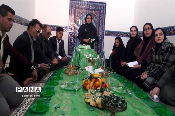 افتتاح نمازخانه آموزشگاه متوسطه طریق القدس ورضوان حمیدیه