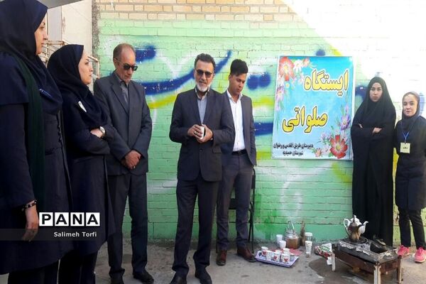 افتتاح نمازخانه آموزشگاه متوسطه طریق القدس ورضوان حمیدیه