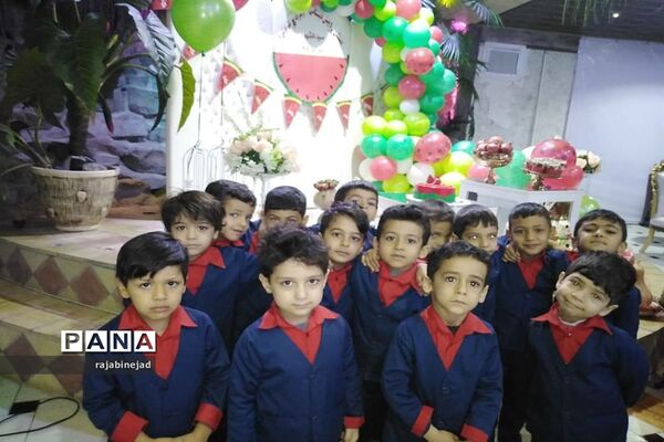 برگزاری جشن شب یلدا دبستان پسرانه سیدالشهدا ابرکوه