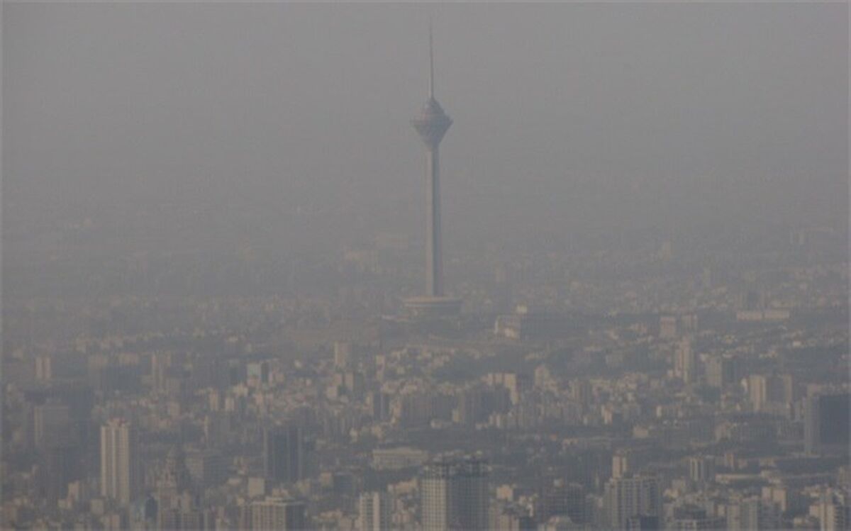 هوای تهران در آستانه آلودگی