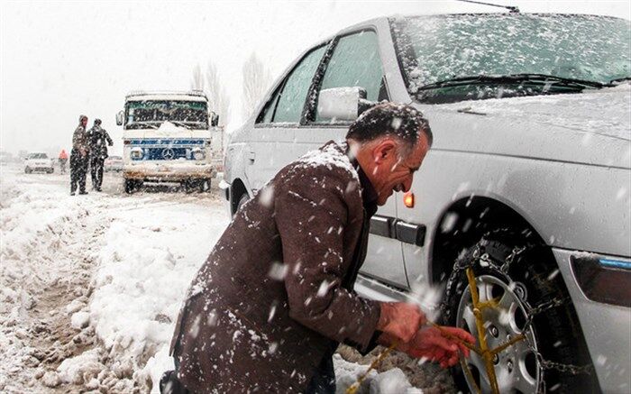 بارش برف و باران در ۱۱ استان کشور