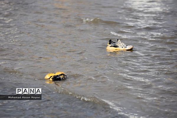 خیابانهای آبادان در محاصره آب گرفتگی