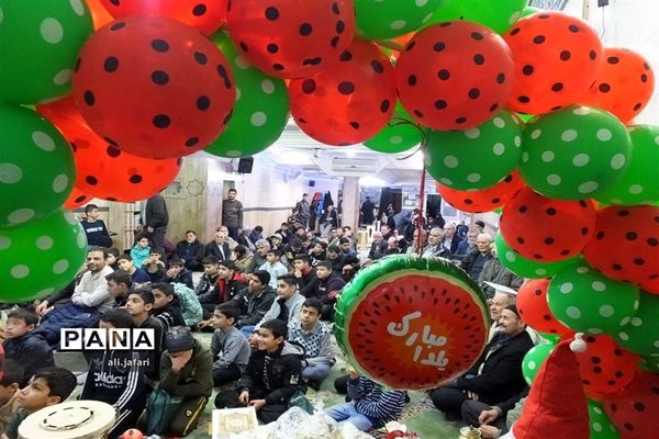 برگزاری محفل شب یلدا با شهدا در شهرری